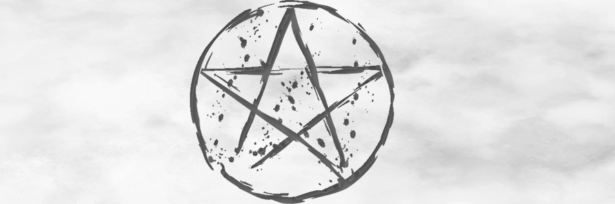 The pentagram is an extremely powerful protective sign used to create a good luck charm. 