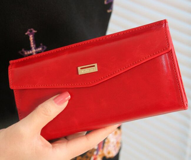 red wallet as money amulet
