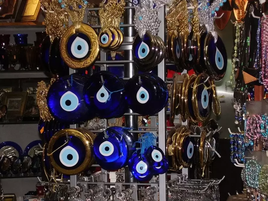 good luck charm - evil eye